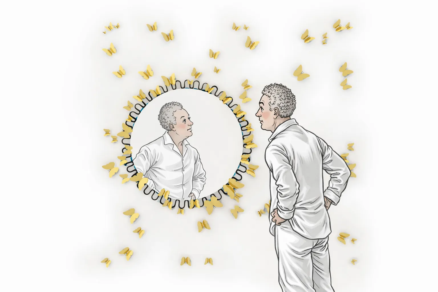 Brasswing Mirror — 5